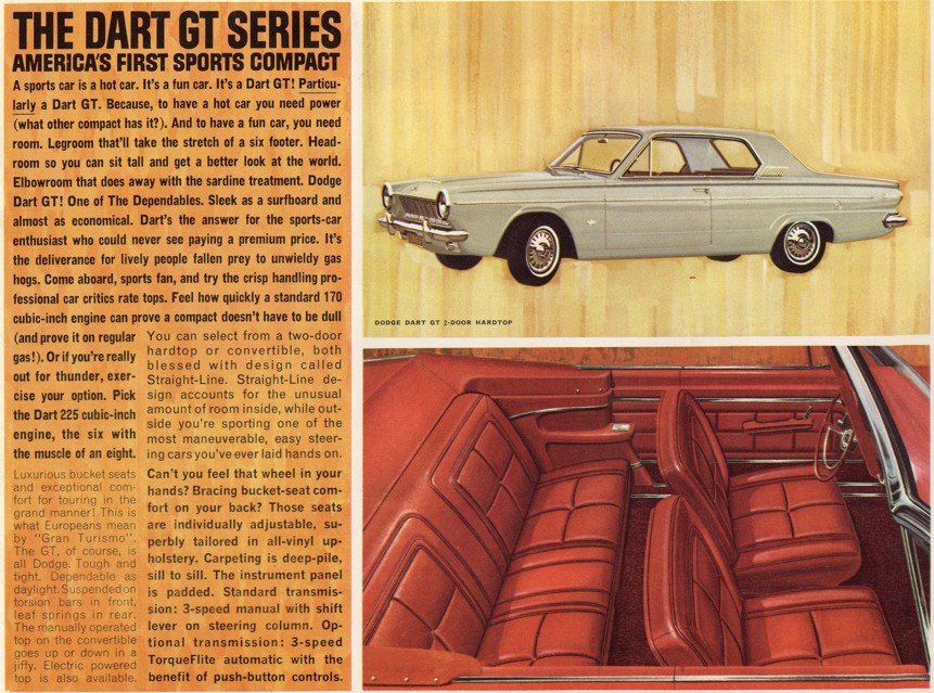 1963 Dodge Dart Brochure Page 7